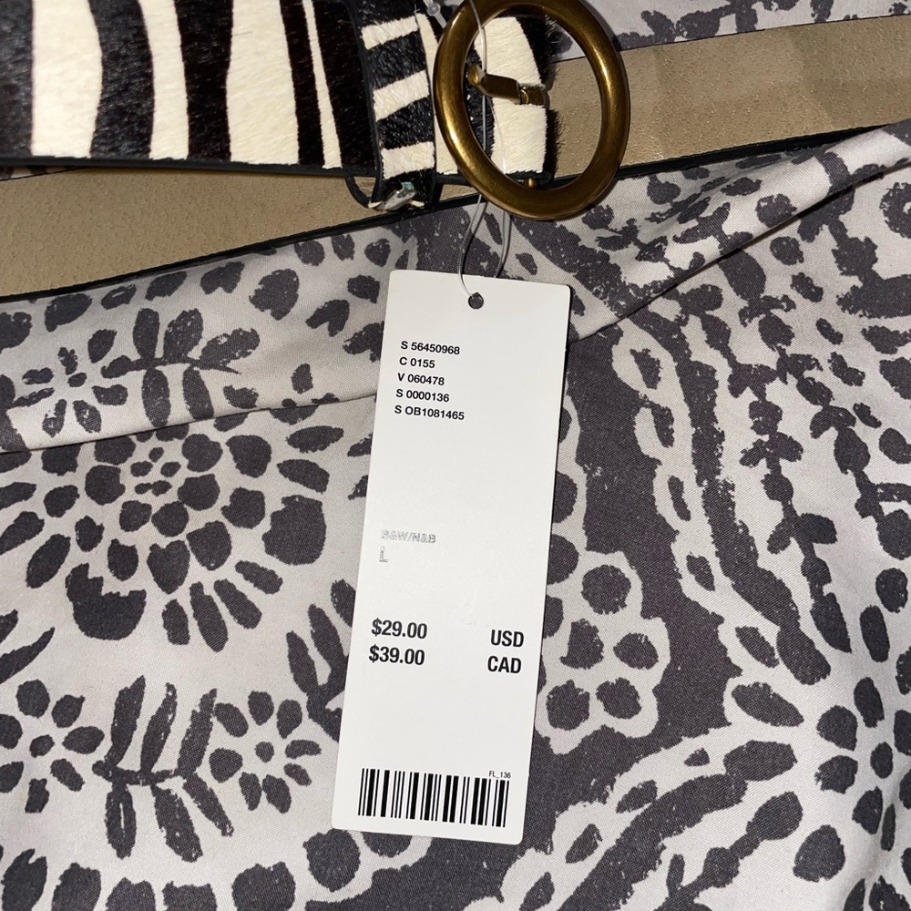 Urban outfitters zebra belt - Picture 4 of 5